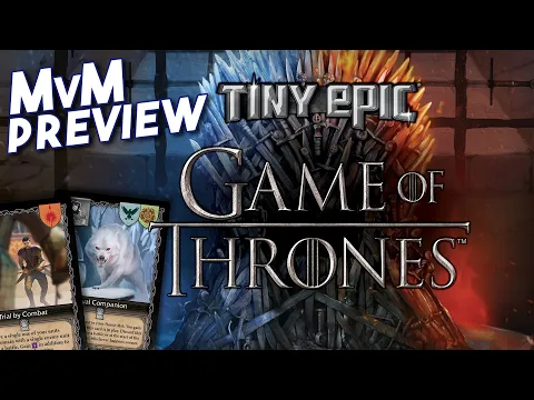 Tiny Epic Game of Thrones Preview - A Lot of Betrayal in a Small Box!