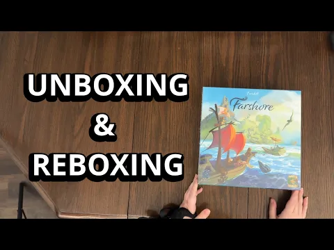Everdell: Farshore - Board Game Unboxing & Reboxing - What's Inside the box?