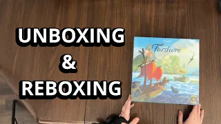 Everdell: Farshore - Board Game Unboxing & Reboxing - What's Inside the box?