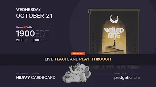 Veiled Fate - 4p Teaching & Play-through by Heavy Cardboard