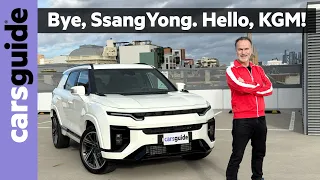 KGM Actyon 2026 review Australia: SsangYong changes name with new Toyota RAV4-rivalling family SUV!