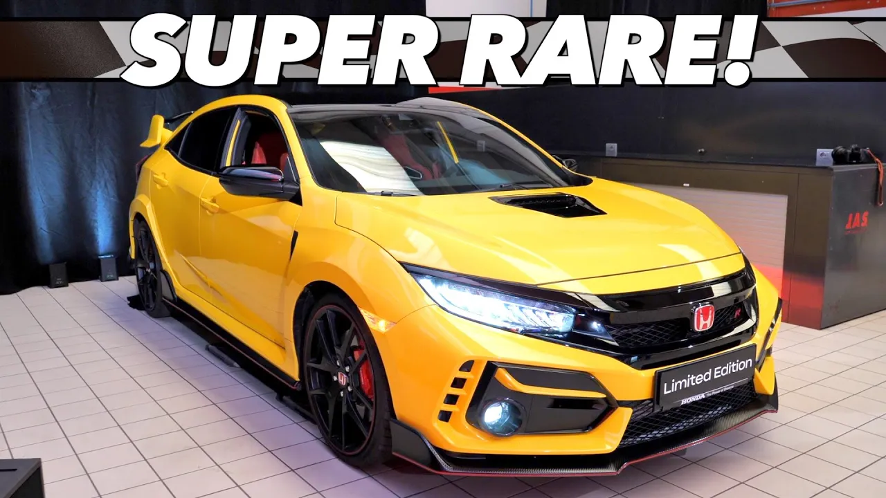 This Ultra-Rare Honda Civic Type R Limited Edition Is The Craziest Hot Hatch Money Can Buy!