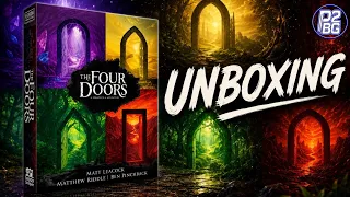 The Four Doors Board Game | Unboxing