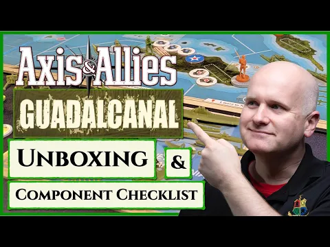 Axis and Allies: Guadalcanal - Throwback Board Game