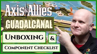 Axis and Allies: Guadalcanal - Throwback Board Game