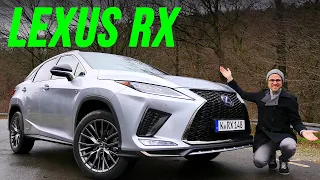 2022 Lexus RX 450h F Sport driving REVIEW