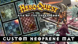 HeroQuest Rise of the Dread Moon 3x3ft Custom Board