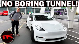 Here's What It's Like to COMPLETELY Avoid Traffic in Tesla's Las Vegas Tunnel!