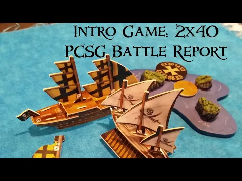 Introductory Game Battle Report - 2 Players, 40 Points with basic fleets