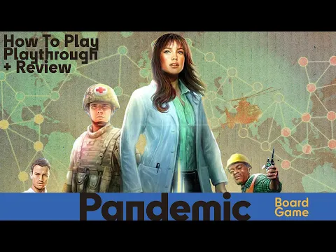 Pandemic Board Game - How to Play, Solo Playthrough & Review