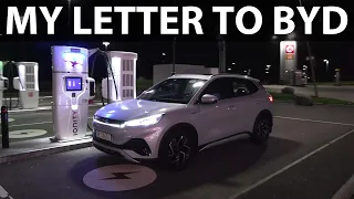 BYD Atto 3 suggestions for software changes