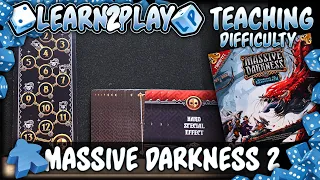 Learn to Play Presents: Massive Darkness Dungeons of Shadowreach difficulty options