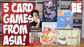 5 Trick Taking Games From Japan