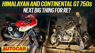 Royal Enfield Himalayan & Continental GT 750 - Early Look at EICMA 2025 | Walkaround | Autocar India