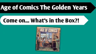 Comics Golden Years: An Unboxing of Age of Comics - The Golden Years