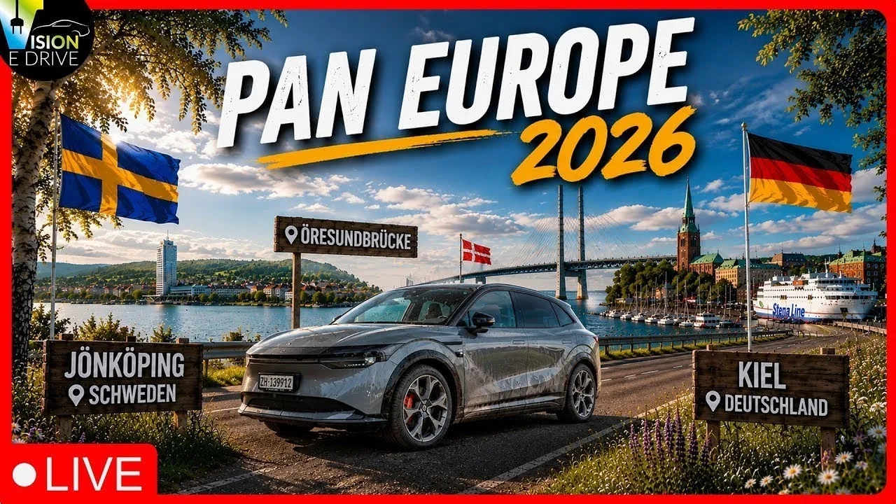 Pan Europe mit dem ZEEKR 7X Privilege AWD - Von Lund 🇸🇪 nach Kiel 🇩🇪 - 15'000km Roadtrip!