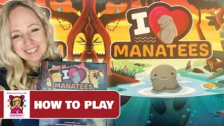 I Heart Manatees Board Game: How to Set up and Play