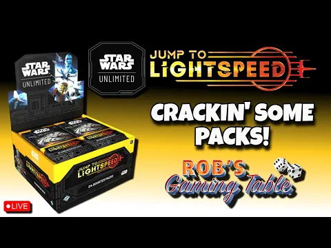 Star Wars Unlimited: Jump to Lightspeed Booster Box Unboxing