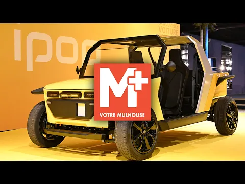 ipop : un nouveau véhicule électrique 100% français et made in Mulhouse