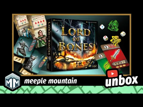 Lord of Bones - Unboxing - Boardgame Brody