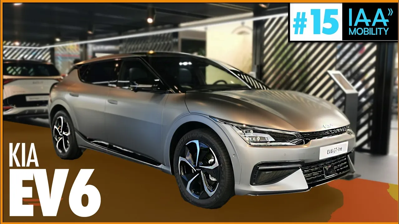 KIA EV6 👌 On veut repartir avec ! (Remplaçante de la C6 de Renaud ?) 🔸Salon de Munich 2021