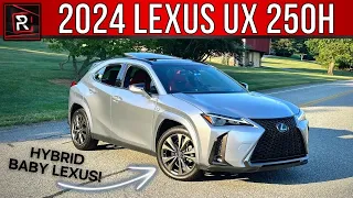 The 2024 Lexus UX 250h F-Sport AWD Is Hybrid Only Entry-Level Luxury SUV