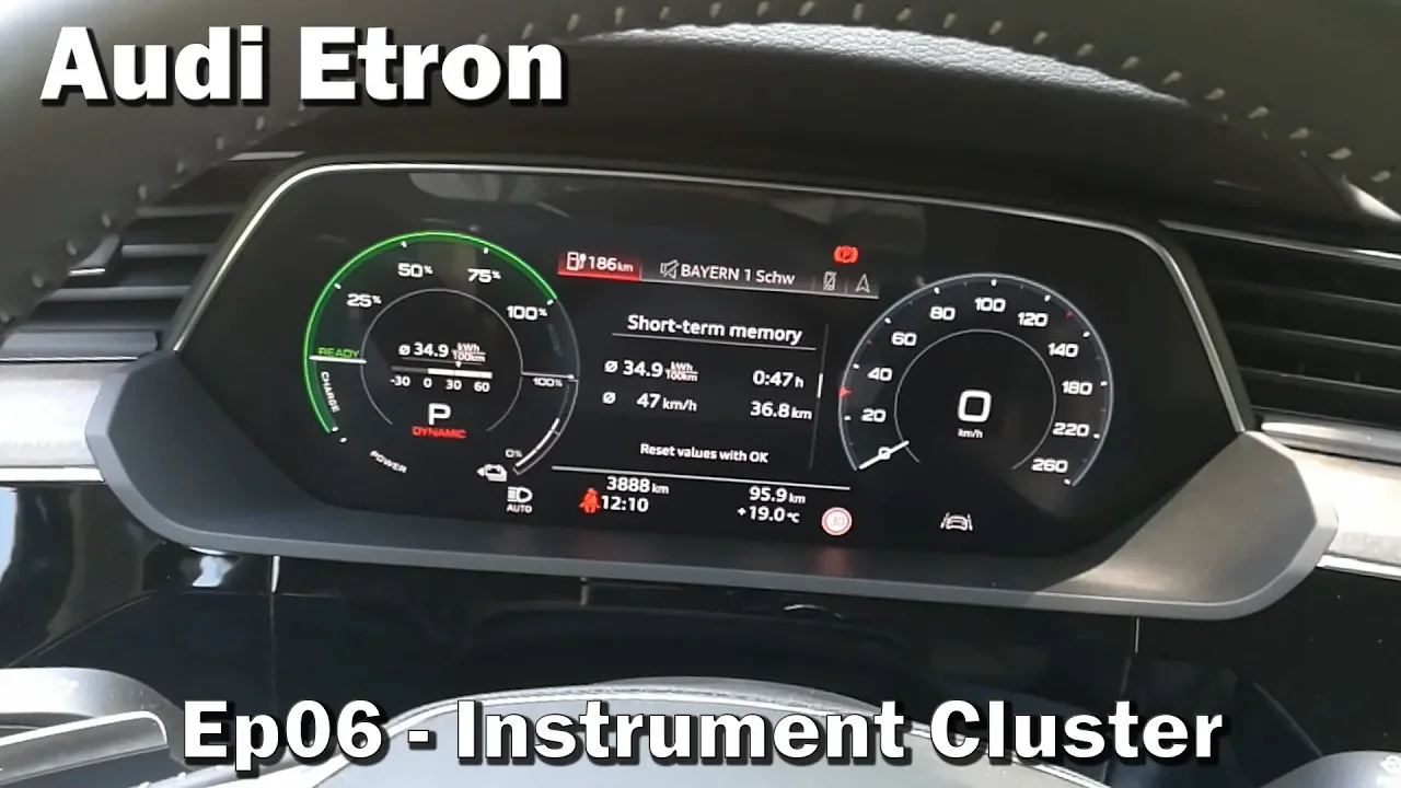 Audi Etron - Ep06 - Instrument Cluster