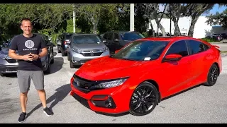 What are the  MAJOR changes for the 2020 Honda Civic Si?