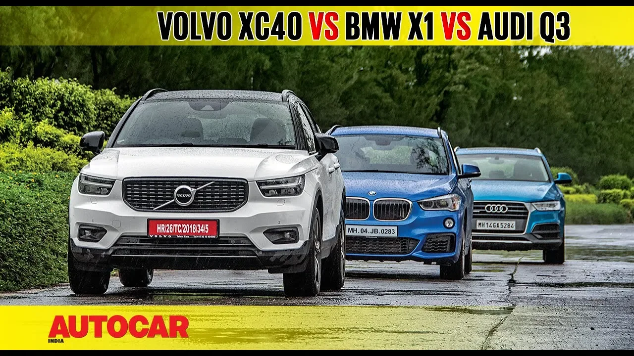 Volvo XC40 vs BMW X1 vs Audi Q3 | Comparison Test | AutocarIndia