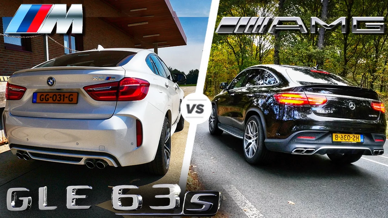 BMW X6 M vs GLE 63 S AMG HEAD to HEAD