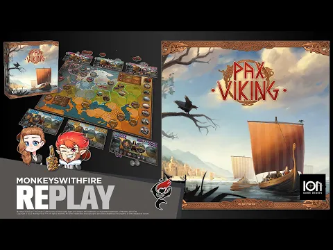 PAX VIKING - ION GAME DESIGN | BOARD GAME LIVE PLAY |