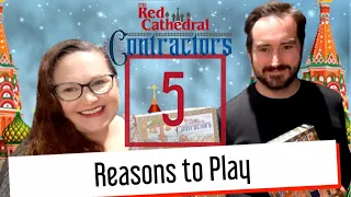 Red Cathedral Contractors 5 Reasons to Play  - We Review the expansion from Devir Games