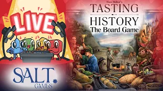 Tasting History: The Board Game - Live Play