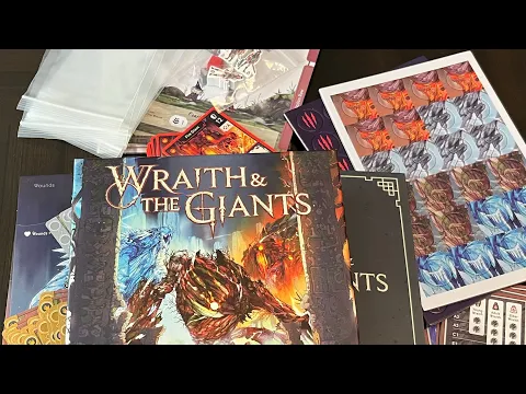 Wraith of the Giants (Renegade) - Unbox & First Look at Newest Solo Hero Series Game
