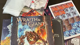Wraith of the Giants (Renegade) - Unbox & First Look at Newest Solo Hero Series Game