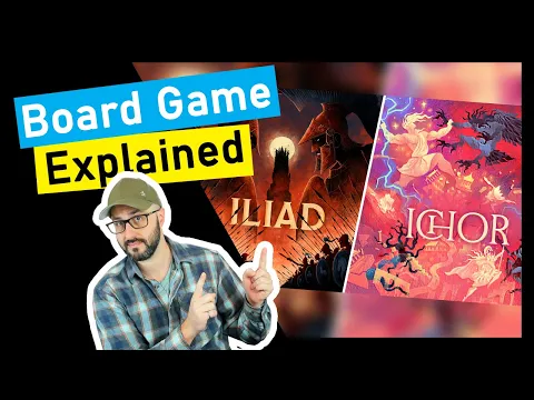 Iliad vs Ichor by Reiner Knizia! Are they for you? A Quick Overview!