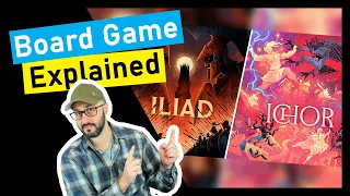 Iliad vs Ichor by Reiner Knizia! Are they for you? A Quick Overview!