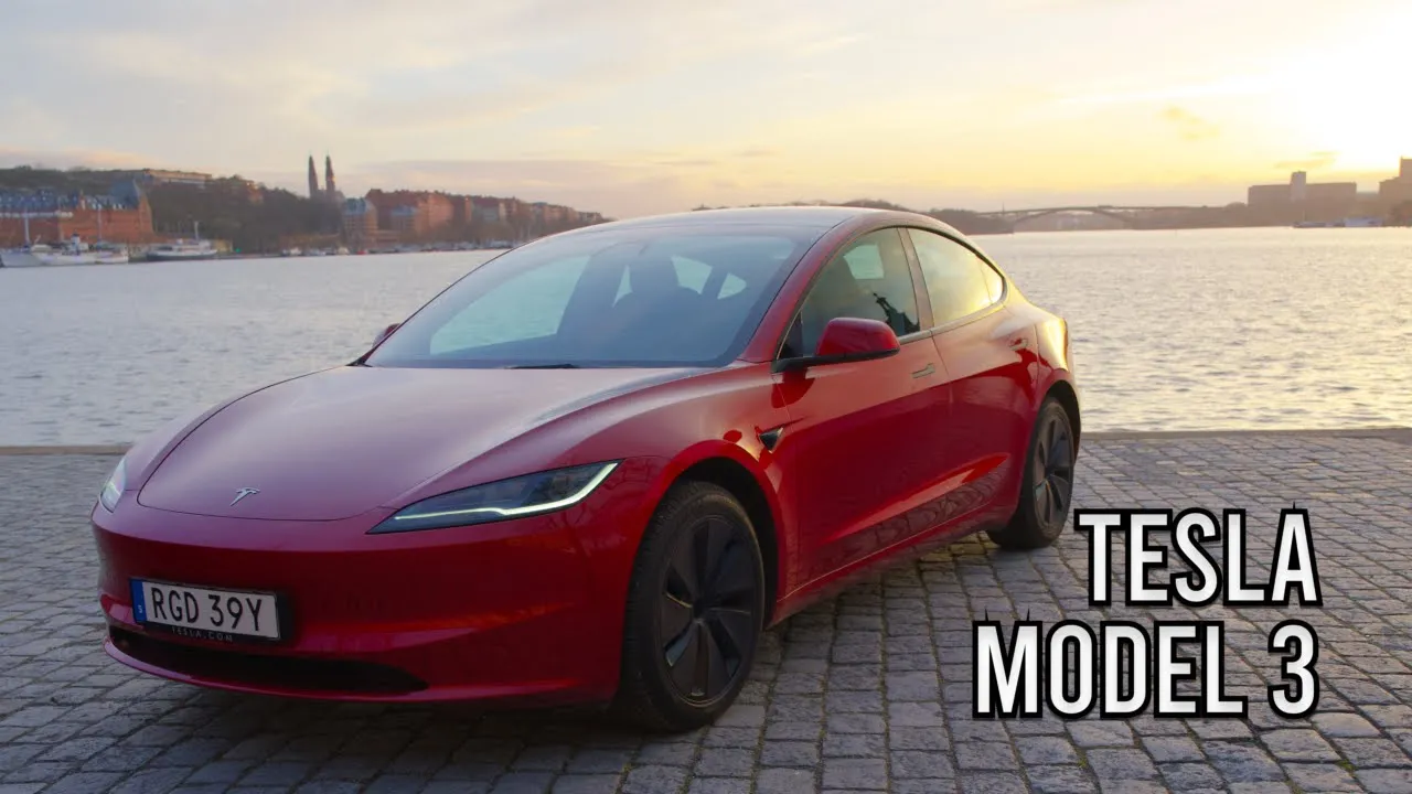 Provkörning: 2024 Tesla Model 3 (Highland) - hur bra är räckvidden? (ENG SUB)