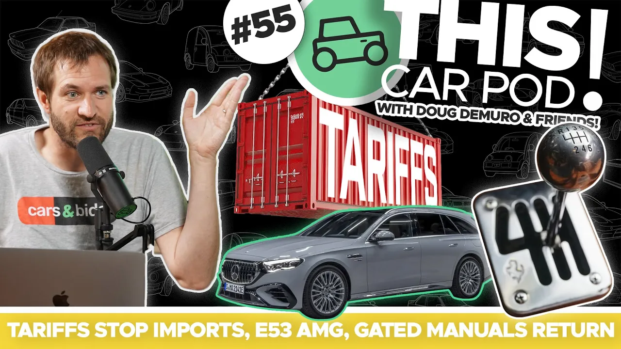Tariffs Halt Imports! Ferrari Bringing Back the Manual and NEW Mercedes AMG WAGON! THISCARPOD! EP55