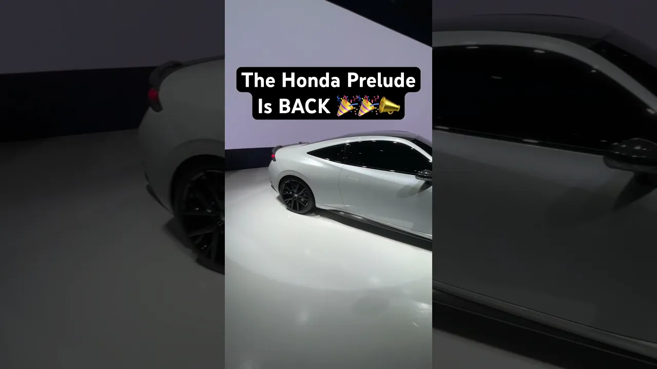 Honda Prelude Returns! (Unexpected)