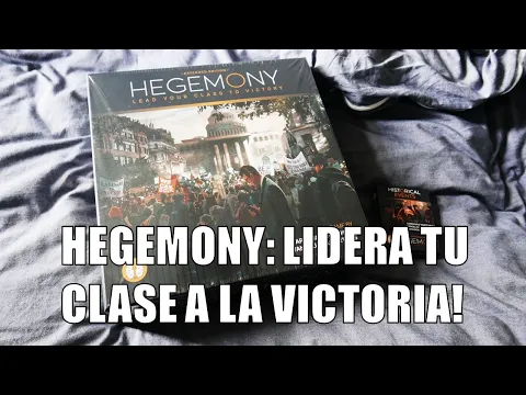 Hegemony: Lead your class to victory (unboxing)