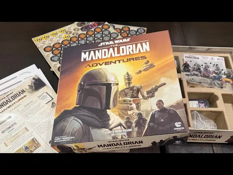 Star Wars: The Mandalorian Adventures (Asmodee) - Unbox + Extras NO SPOLIERS