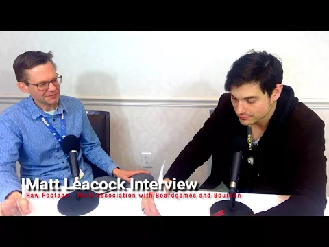 Raw Footage: Matt Leacock Talks with Glenn. Word Association