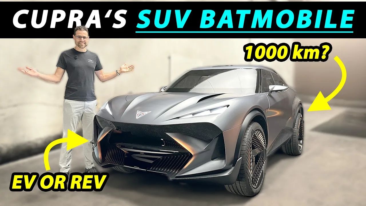 The 1000 km range Cupra SUV! Cupra Tindaya REVEAL