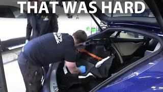 Elbilmek trying to upgrade to motorized charge port in 2016 Tesla Model S 85D