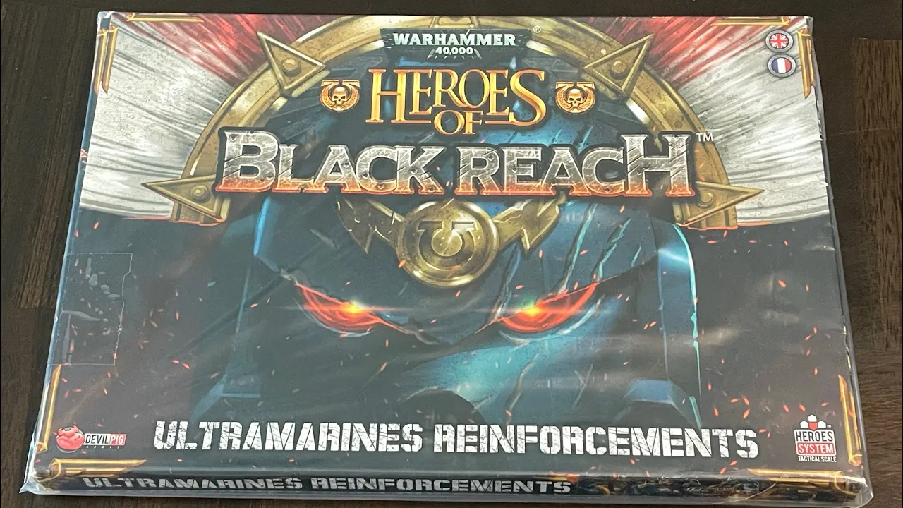 Sci-Fi Fantasy Saturday - Heroes of Black Reach: Ultramarine Reinforcements - Warhammer 40k