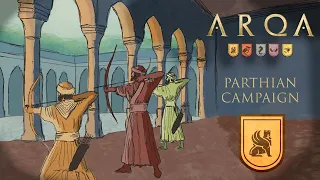 ARQA the Board Game | The History Behind the Parthian Campaign | DwinGames
