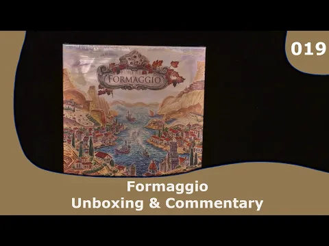 Unboxing Formaggio and Commentary | 019 | CulBlu Unboxing