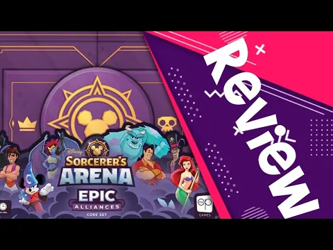 Disney Sorcerers Arena EA Core Set Review - Board Game Museum