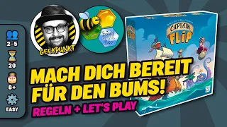 CAPTAIN FLIP - Regeln & Let's Play - Brettspiel - Play Punk - Asmodee